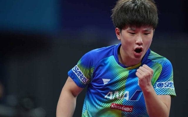 張本智和が「別人になった」　本領発揮の19歳エースを田勢監督称賛「非常に大きい」【世界卓球】