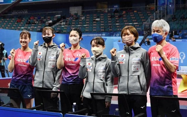 【世界卓球】新生日本女子 GL全勝で1位通過！圧倒的強さで決勝トーナメント進出