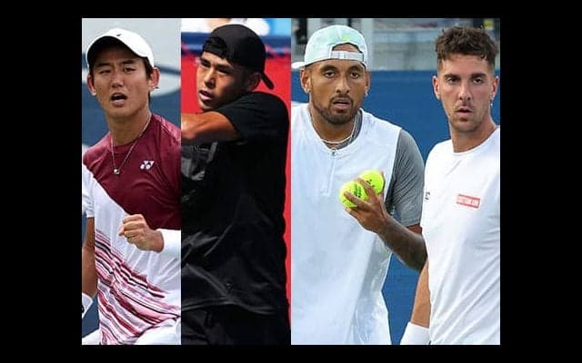  【速報中】西岡/内田vsキリオス/コキナキス 