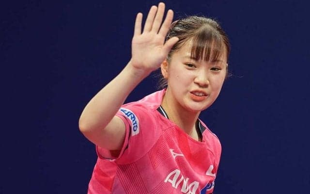 20歳長崎美柚、大会最年少13歳をたった13分で圧倒も反省「もう少し時短できたかな」【世界卓球】