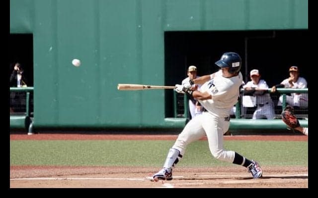 [硬式野球] ３年生大活躍！石上泰が４打数４安打３打点の大暴れ