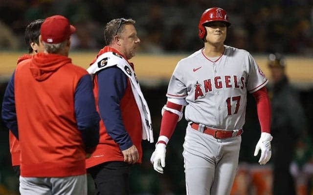 【MLB】大谷翔平の右腕死球は「大丈夫だと判明」　最終登板の前日…指揮官「心配した」