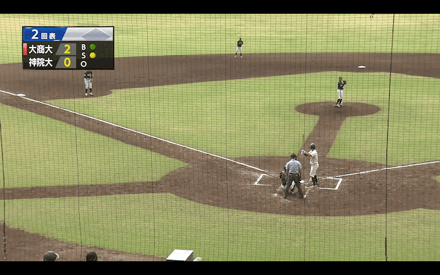 関西六大学野球 秋季リーグ戦 第5節 3回戦【見逃し配信】