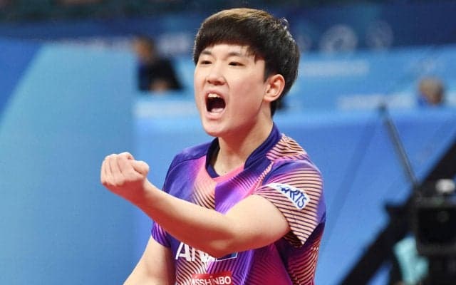 【世界卓球】第2試合 エース張本智和がブラジルの日系人選手を撃破！8強進出に王手