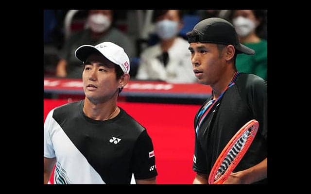 西岡ペア、キリオス組に完敗