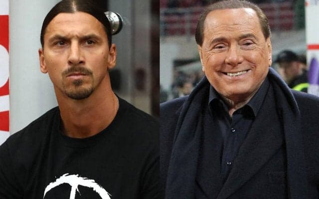 「※マフィアではありません」名物会長とイブラの2ショットが強烈！肩を揉む姿に「ゴッドファーザーみたいだ」