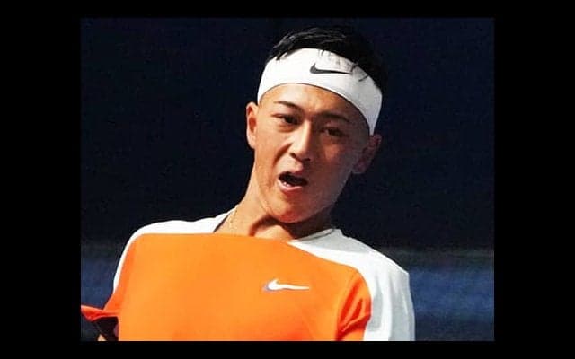 小田凱人、楽天OP初戦突破