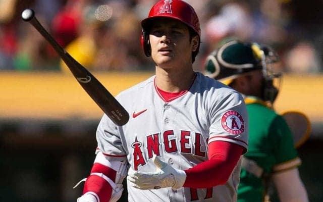 大谷翔平、衝撃149m弾トラウトと今季最後の名場面　実況席は顔に注目「ショウヘイも…」