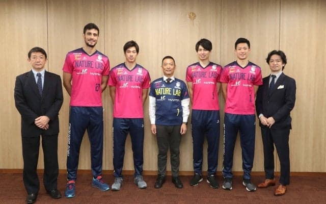 東京GB ホームタウンの渋谷区長を表敬訪問