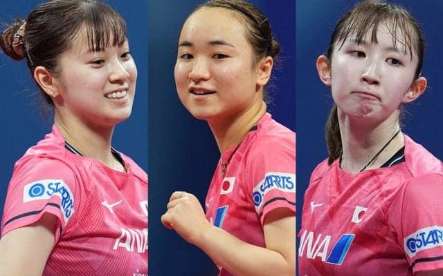 日本女子、4大会連続メダル確定！　伊藤＆早田Wエース揃い踏みで4強、強豪ドイツと激突【世界卓球】