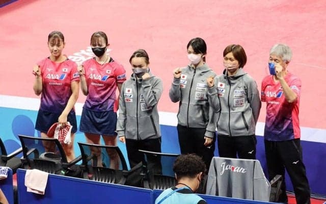 女子Wエース競演でメダル確定　伊藤「凄い楽しんでできた」早田「1本でも多く返そうと」【世界卓球】