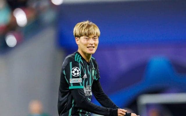 ｢やっぱりキョーゴは仕事するな｣古橋亨梧が欧州CL｢初アシスト｣!! 史上初の日本人選手3人がスタメンも…ライプツィヒに破れ初勝利はお預けに