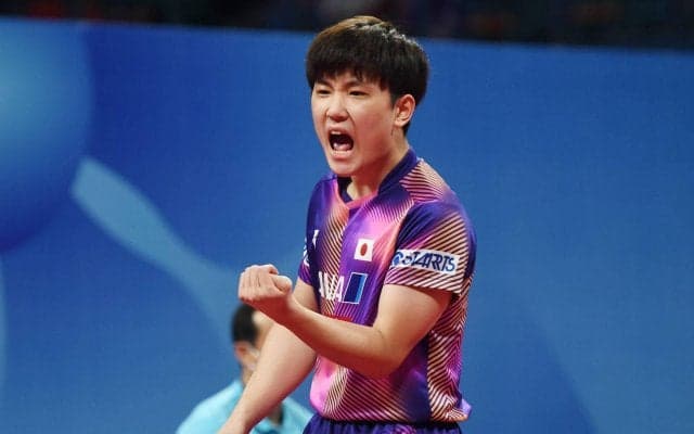 【世界卓球】第2試合 張本智和 ポルトガルの27歳を破って6年ぶりのメダルに王手！