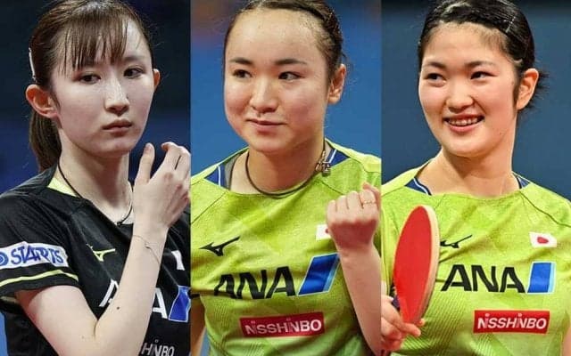 卓球女子準決勝、日本は早田、伊藤、木原が出場　世界5位ドイツ戦　勝てば中国と頂上決戦【世界卓球】