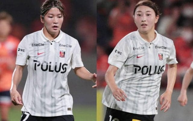 「最強ツーショット」「2人とも美人過ぎるだろ」浦和Lの“最強コンビ”遠藤＆塩越のオフショットが話題に「可愛いすぎて癒し」