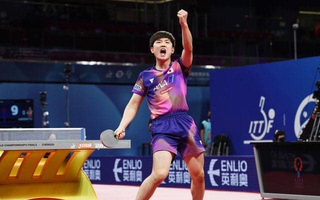 【世界卓球】エース・張本智和 中国との準決勝へ「銅メダルも銀メダルもいらない。世界チャンピオンを目指している」