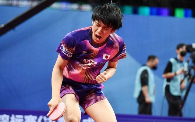 【世界卓球】戸上隼輔 中国との準決勝へ「勝つシナリオはできている。ラリーで勝負する」