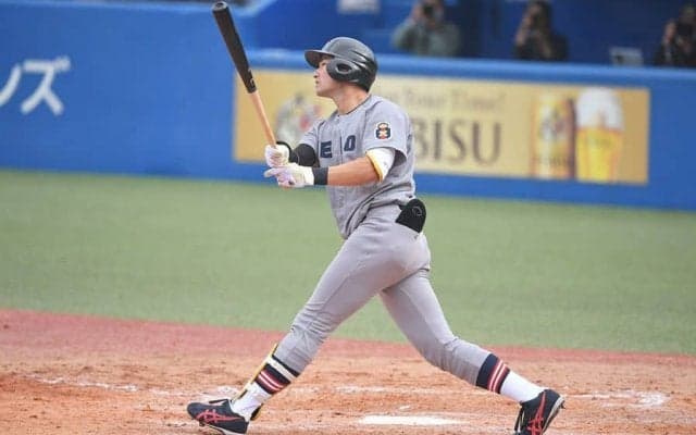 【大学野球】日本ハム稲葉GM、ドラフト注目の慶大・萩尾に高評価「素晴らしいものを持っている」