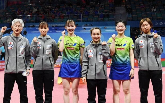 【世界卓球】日本女子 51年ぶりの金メダルへあとひとつ！無傷の7連勝でドイツに勝利 4大会連続の銀メダル以上が確定