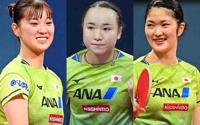 卓球女子決勝　日本は木原、伊藤、長崎の布陣で51年ぶりVへ　中国は世界トップ3揃い踏み【世界卓球】