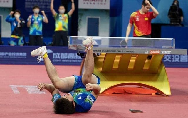 張本智和に金星献上した中国の世界1位が称賛　力負けは認めず「私が多くのミスを犯した」