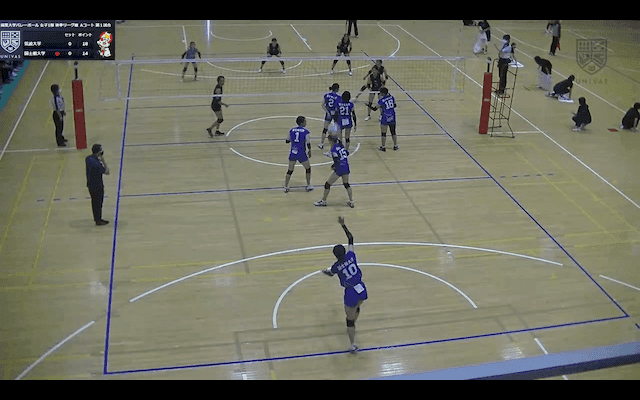 関東大学バレーボール連盟 女子1部秋季リーグ戦 Aコート【見逃し配信】