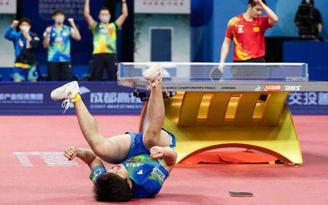 張本智和、圧勝V中国に風穴開けた戦いに誇り「樊振東戦が自分の中でベストゲーム」【世界卓球】