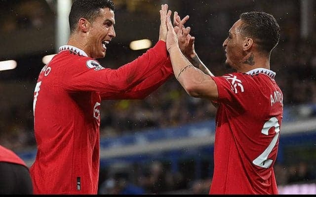 ロナウドがクラブ通算700点目となる今季リーグ初ゴール！　ユナイテッドがエバートンに逆転勝利《プレミアリーグ》