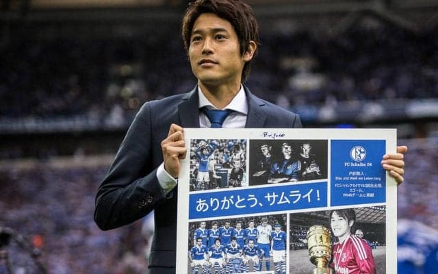 内田篤人が久々のシャルケ帰還、元同僚とも再会、「ビックリしました」と語ったのは？