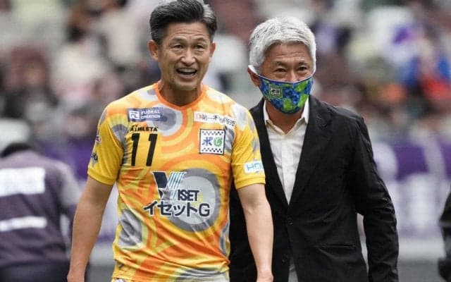 JFL最多の1万6218人が拍手…キング・カズの日本デビューも国立だった/六川亨の日本サッカー見聞録