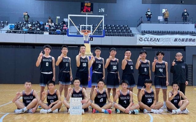 NOSHIRO BASKETBALL ACADEMY U15男子、圧巻の強さで秋田県を制す – Jr.ウインターカップ出場で“バスケの街”能代の未来に光明