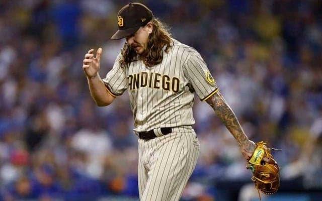 【MLB 地区S】2年前の“雪辱”ならず…　ド軍との地区S初戦で3回途中KO、パドレス右腕の無念