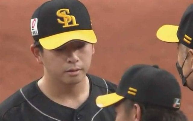 ソフトバンク投手陣が四球連発で自滅　押し出しだけで3失点、5回まで7四球