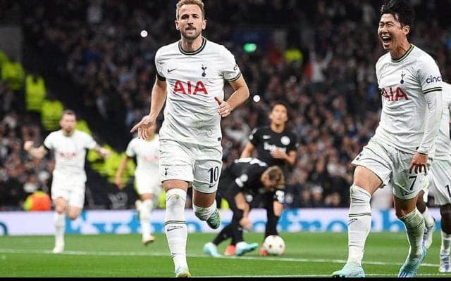 スパーズがソン＆ケインそろい踏みで首位浮上！　鎌田大地がCL初ゴールも退場者出したフランクフルトは最下位転落《CL》