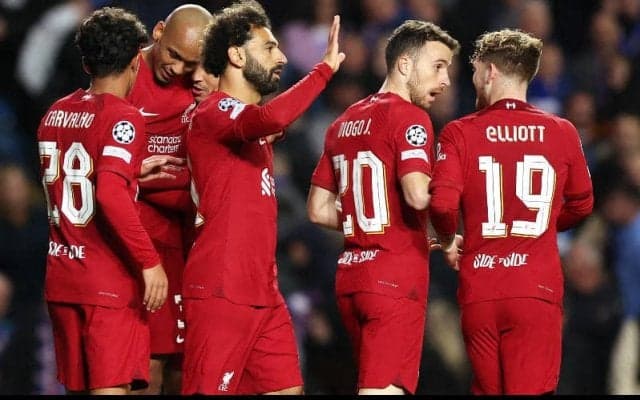 途中出場サラーがハットトリック！リバプールが7得点を挙げレンジャーズを粉砕！《CL》