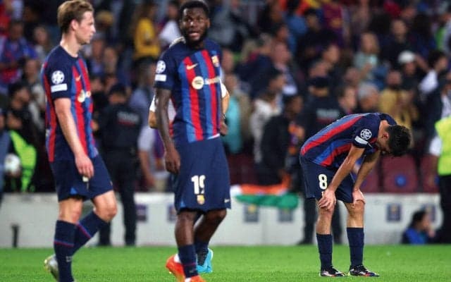 バルサ、2季連続のGS敗退が現実味… クライフSD「CLで3失点は致命的」