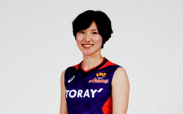 東レ　真鍋くるみの入団を発表