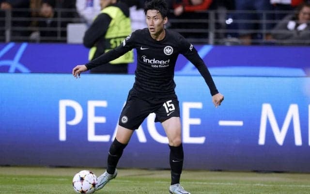 ｢スパーズ相手に得点か｣!! 鎌田大地が欧州チャンピオンズリーグ｢初ゴール｣! 長谷部誠もスタメン出場したトッテナム戦で先制点も…2得点の韓国代表FWソン・フンミンとの日韓対決で敗れる