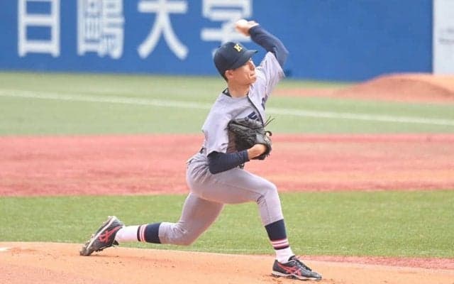 【大学野球】王座奪還へ、慶大が首位明大に先勝　ドラフト候補・萩尾3ラン＆増居が通算16勝目