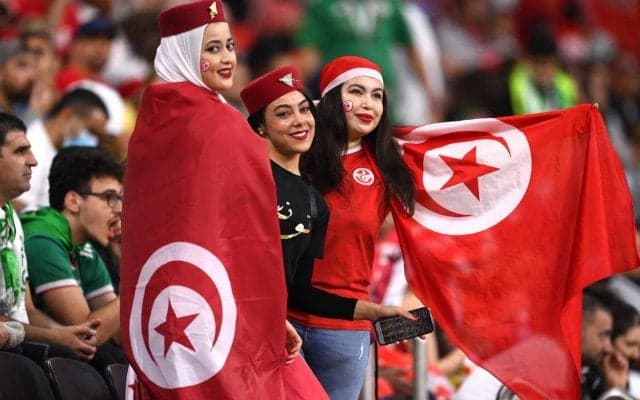 深い緑に金の縁取り、チュニジア代表のW杯用3rdユニが発表！　鷲の翼を模したプレマッチシャツも