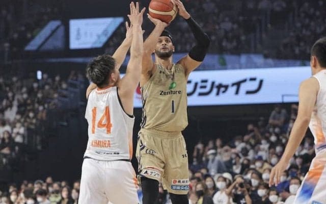 琉球が新潟にホームで34点差の快勝…ジョシュ・ダンカンが26得点を挙げて3連勝