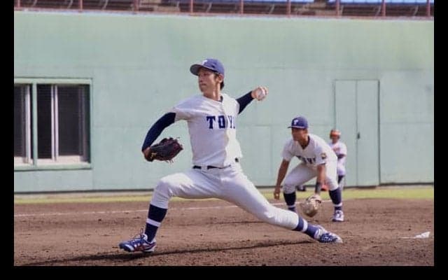 [硬式野球] ピンチで踏ん張った！ 野澤３年目にしてようやく手にした初勝利