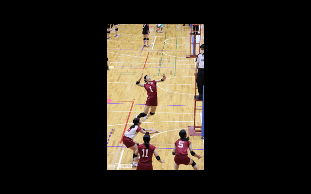 都留文科大にストレート勝利！　最終戦を白星で飾る