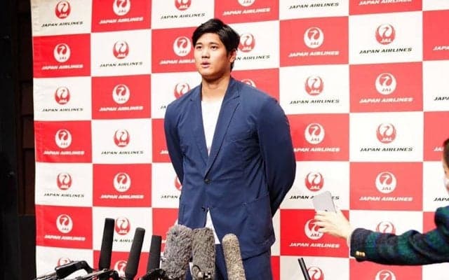 【MLB】大谷翔平が帰国　5年目は15勝＆34HRとフル回転「去年に引き続きいいシーズンに」