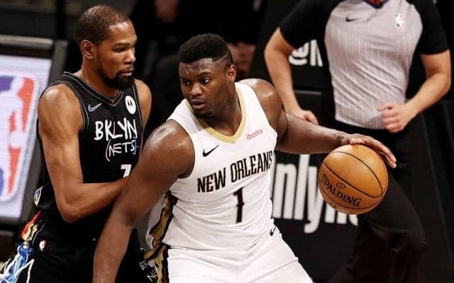 ザイオン擁するペリカンズとの開幕戦に臨むKD「選手たちが健康体になると楽しくなるね」