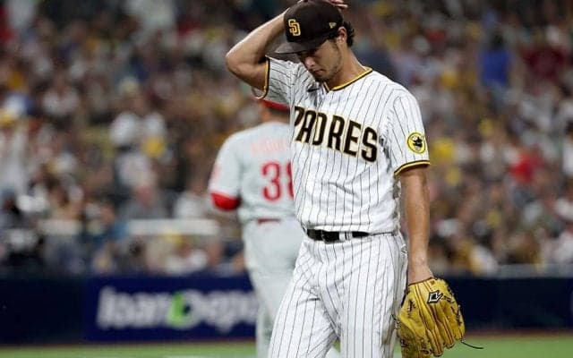【MLB 優勝決定S】ダルビッシュ、7回2失点好投もPS3連勝ならず　打線の援護なし…2被弾に泣く