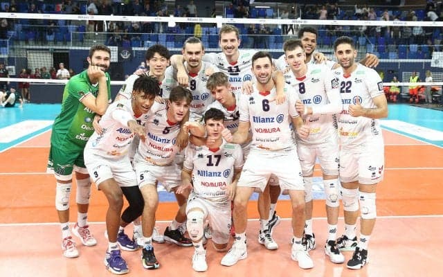 ミラノがシエナに勝利　石川祐希は出場せず