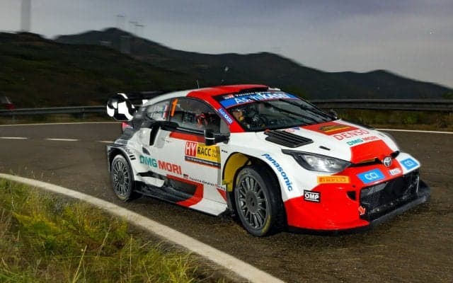 WRCスペイン：シェイクダウンはトヨタのセバスチャン・オジエがトップ。勝田貴元は0.9秒差の2番手