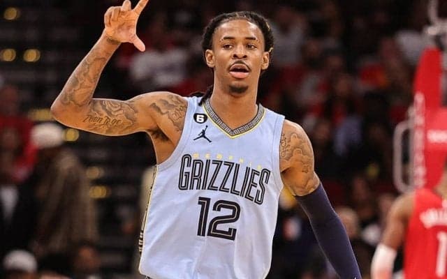 開幕2戦目で49得点を奪ったモラント…今季好調の3Pシュートは「練習あるのみ」