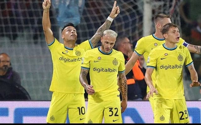 ラウタロ&バレッラが3戦連発のインテル、フィオレンティーナとの打ち合いを劇的勝利《セリエA》